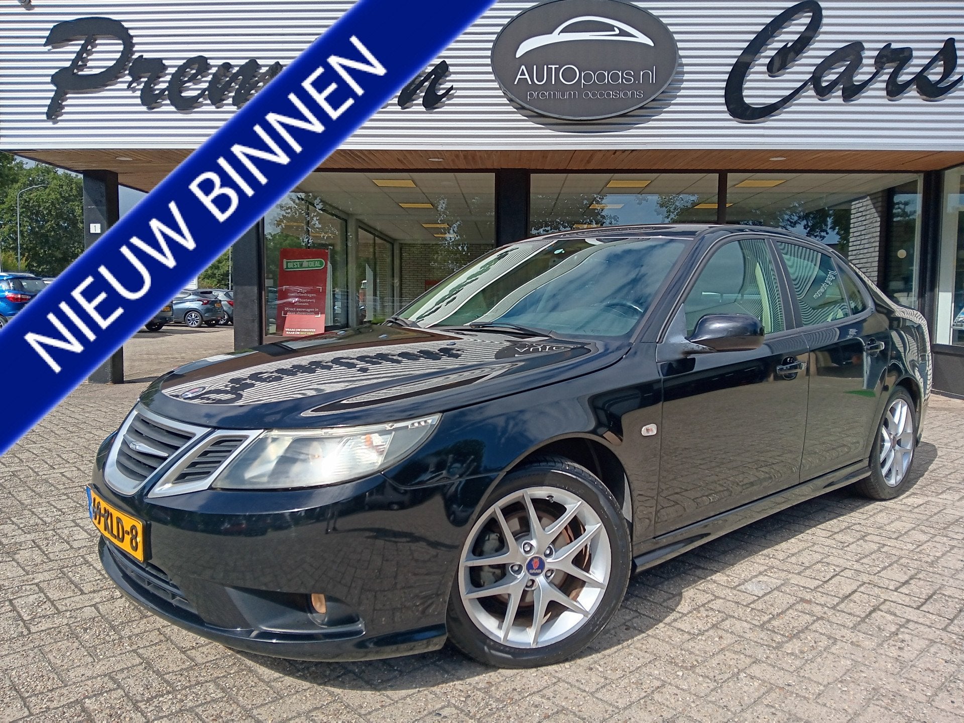 Saab 9-3 Sport Sedan 1.8t 150PK NordenAutomaat,LEER,TREKHORG, Auto's, 1998 cc, Gebruikt, 4 cilinders, 150 pk