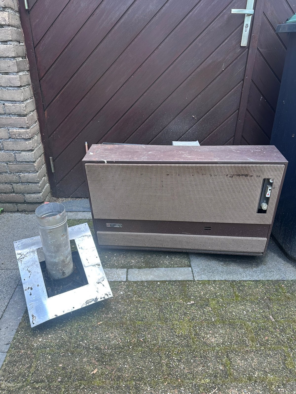 Gevelkachel Pelgrim Pepita 40T, Huis en Inrichting, Ophalen, Zo goed als nieuw
