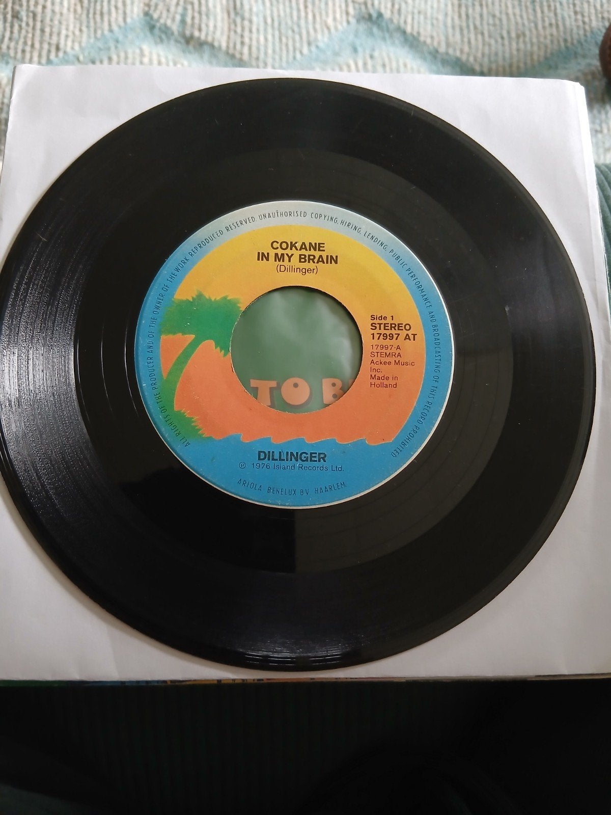 Dillinger - Cokane In My Brain / Power Bank (Single), Gebruikt, Overige genres, 7 inch, Single