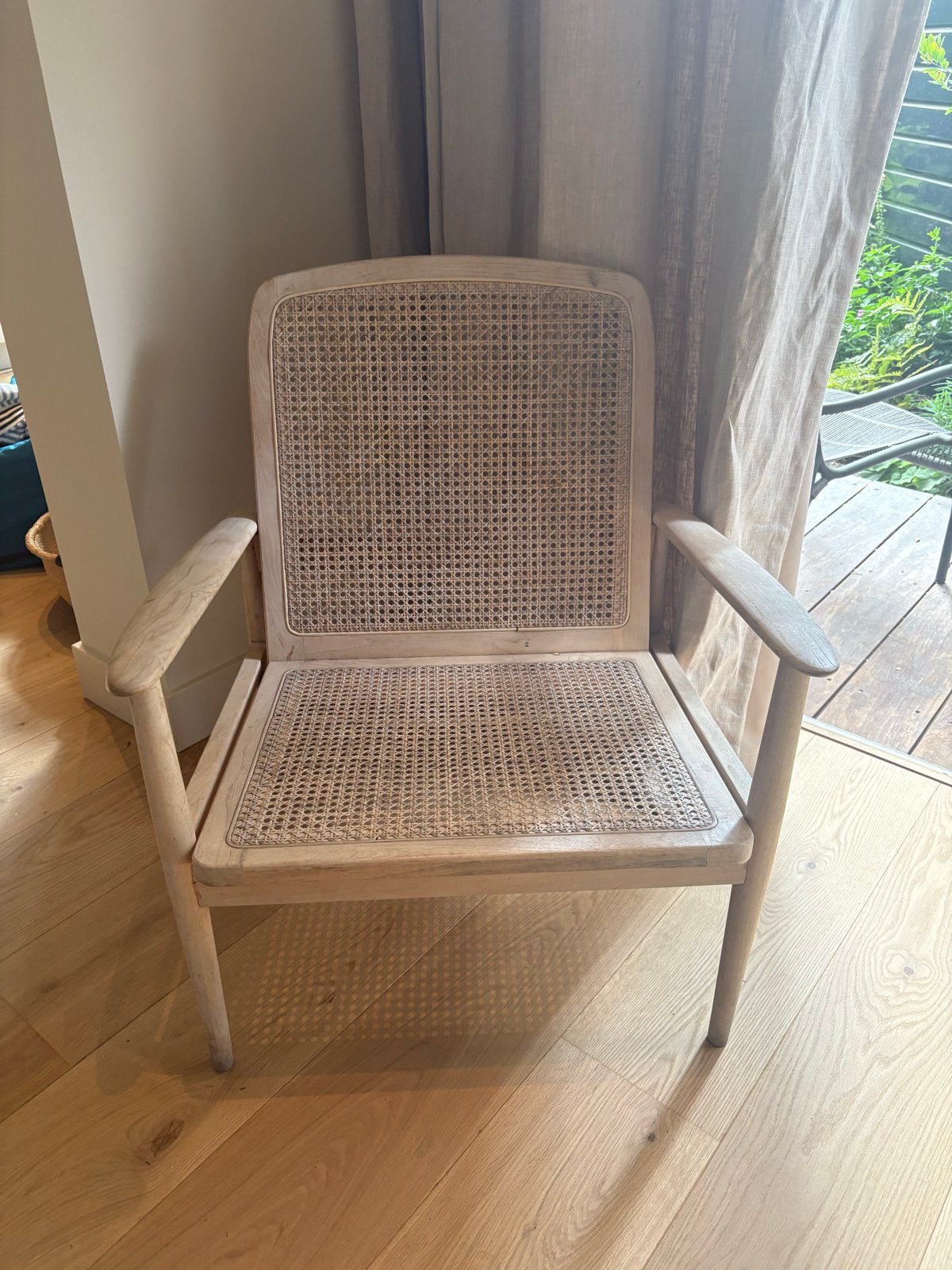 Zara teak stoel voor buiten of binnen, Ophalen