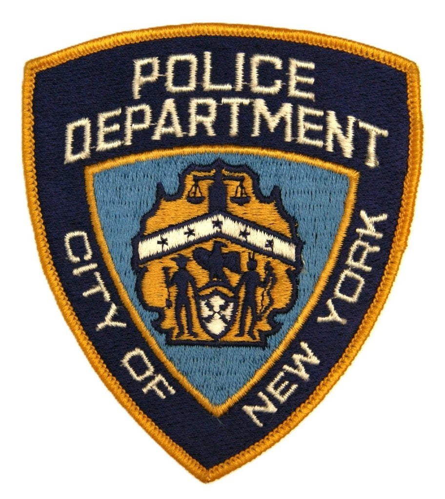 Patch / Embleem USA Police NYPD - New York, Ophalen of Verzenden, Marechaussee, Amerika, Embleem of Badge