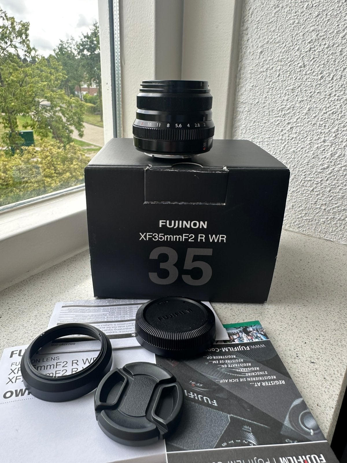 Fuji xf 35 mm f2 R WR, Ophalen of Verzenden, Nieuw, Standaardlens