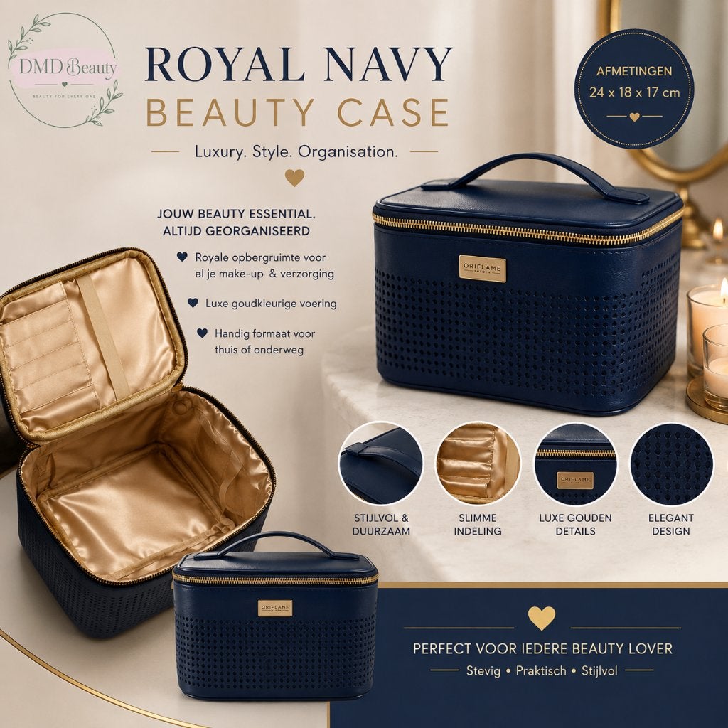 Royal Navy Beauty Case, NIEUW, Ophalen of Verzenden, Zo goed als nieuw, Blauw