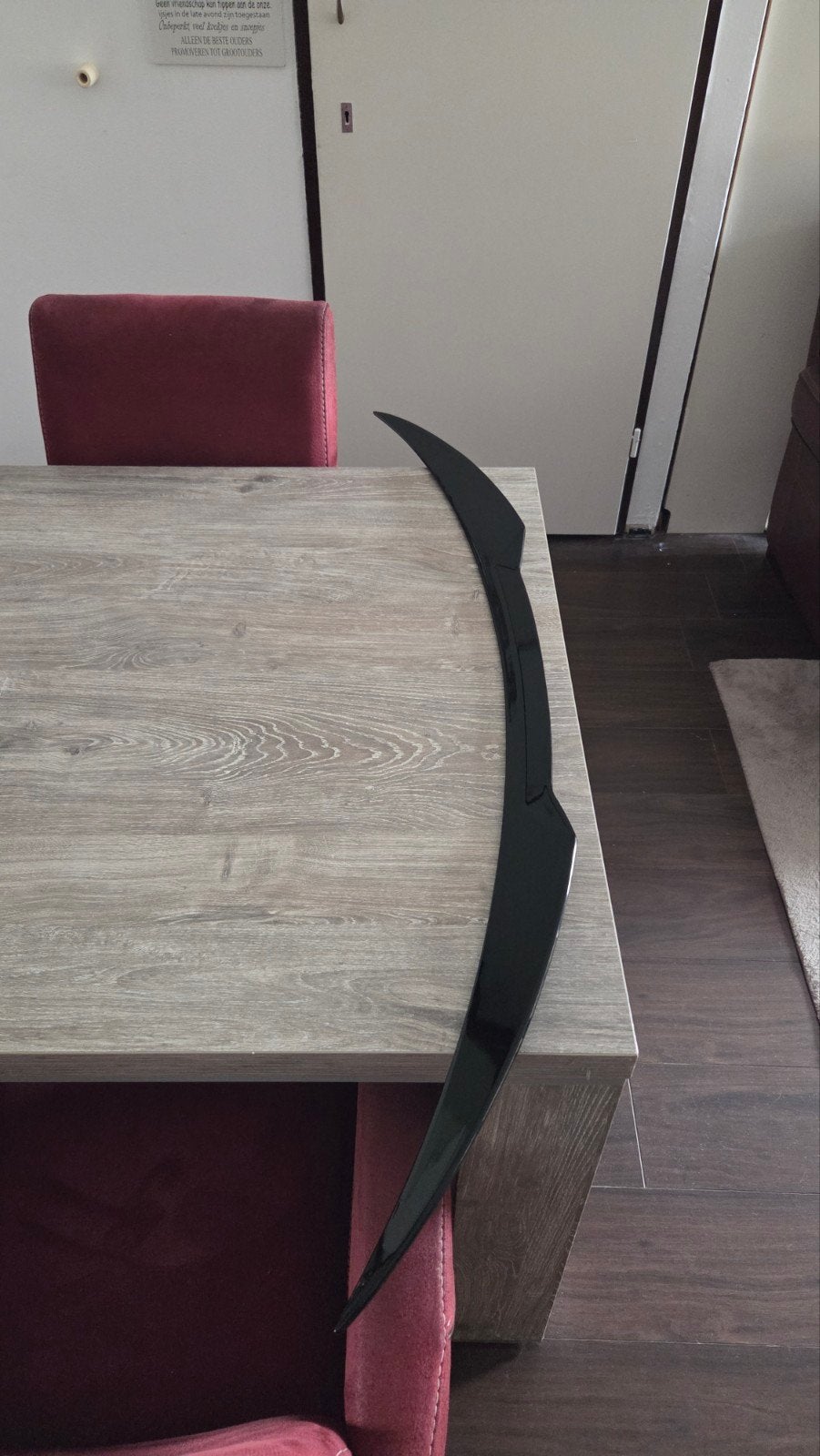 Kofferbakklep spoiler Alfa Romeo Giulia hoogglans zwart, Achterklep, Voor, Nieuw, Ophalen of Verzenden