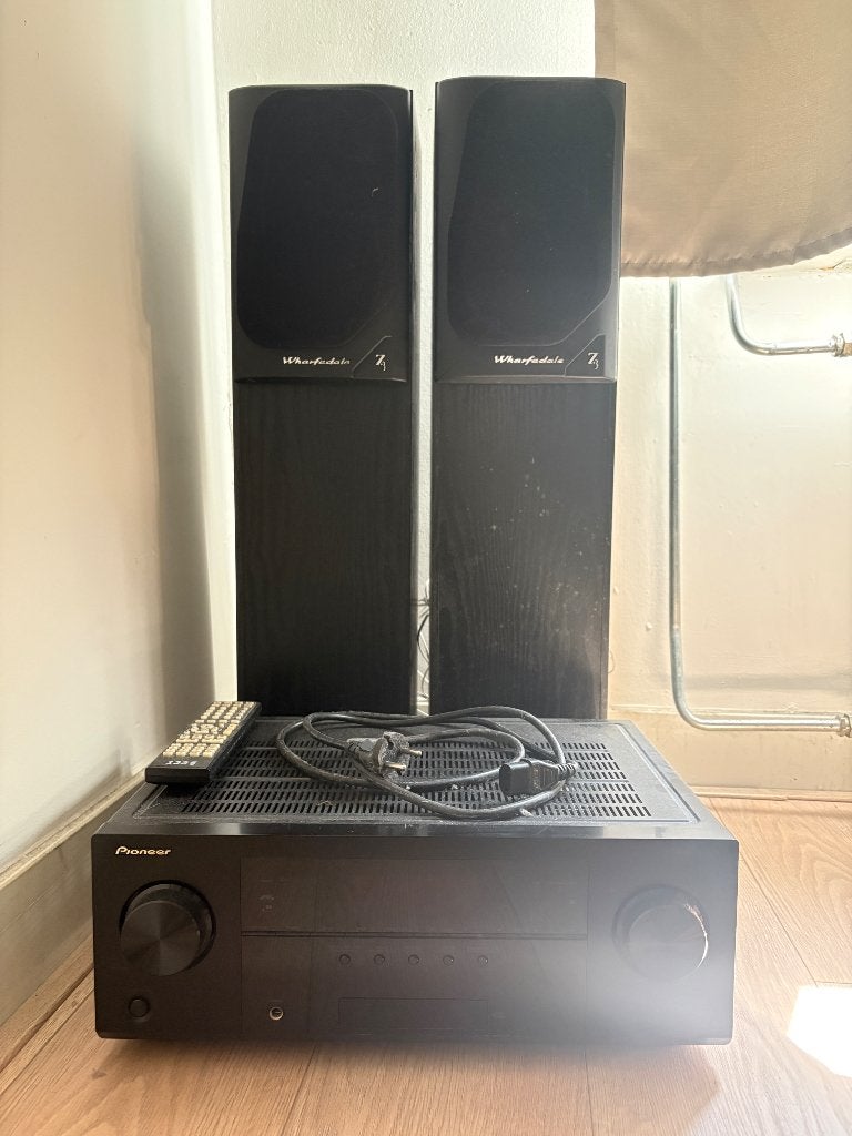 Pioneer stereoset met Wharfedale speakers, Ophalen, Gebruikt, Speakers, Pioneer
