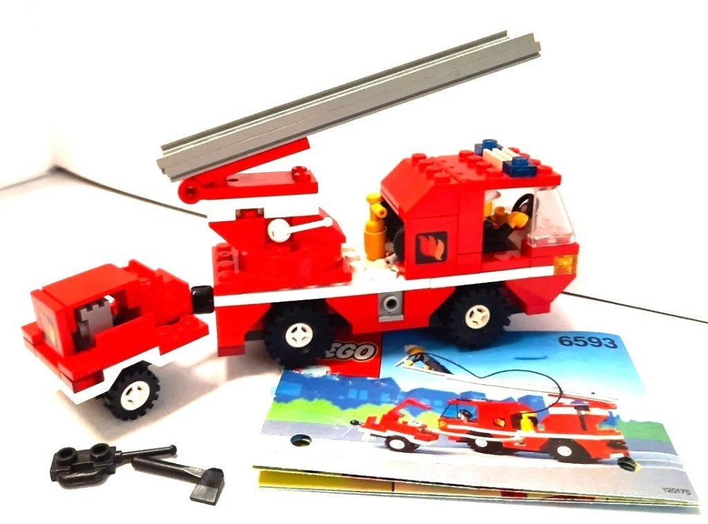 Lego Blaze Battler 6593 (1991), Verzenden, Gebruikt, Inclusief instructies, Lego