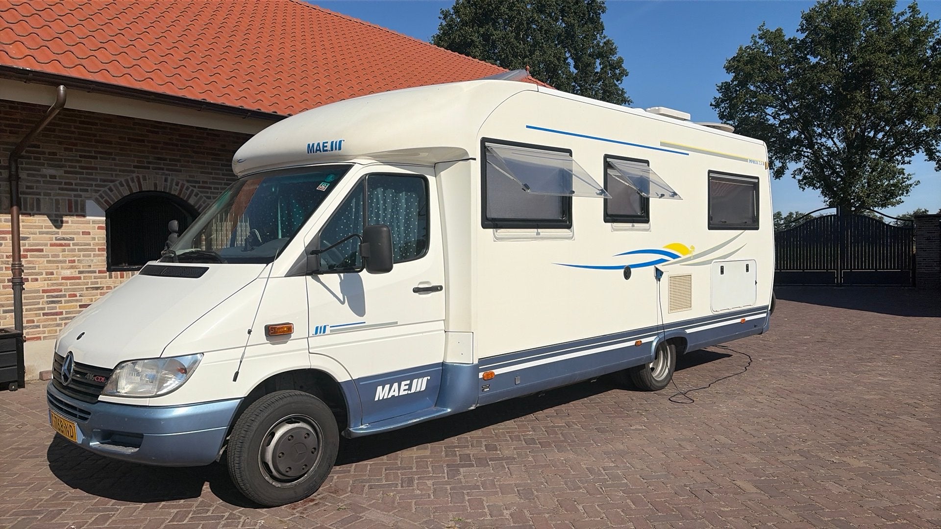 Mercedes 416 CDi enkele bedden, Automaat, Ringverwarming, Tot en met 2, Mercedes-Benz