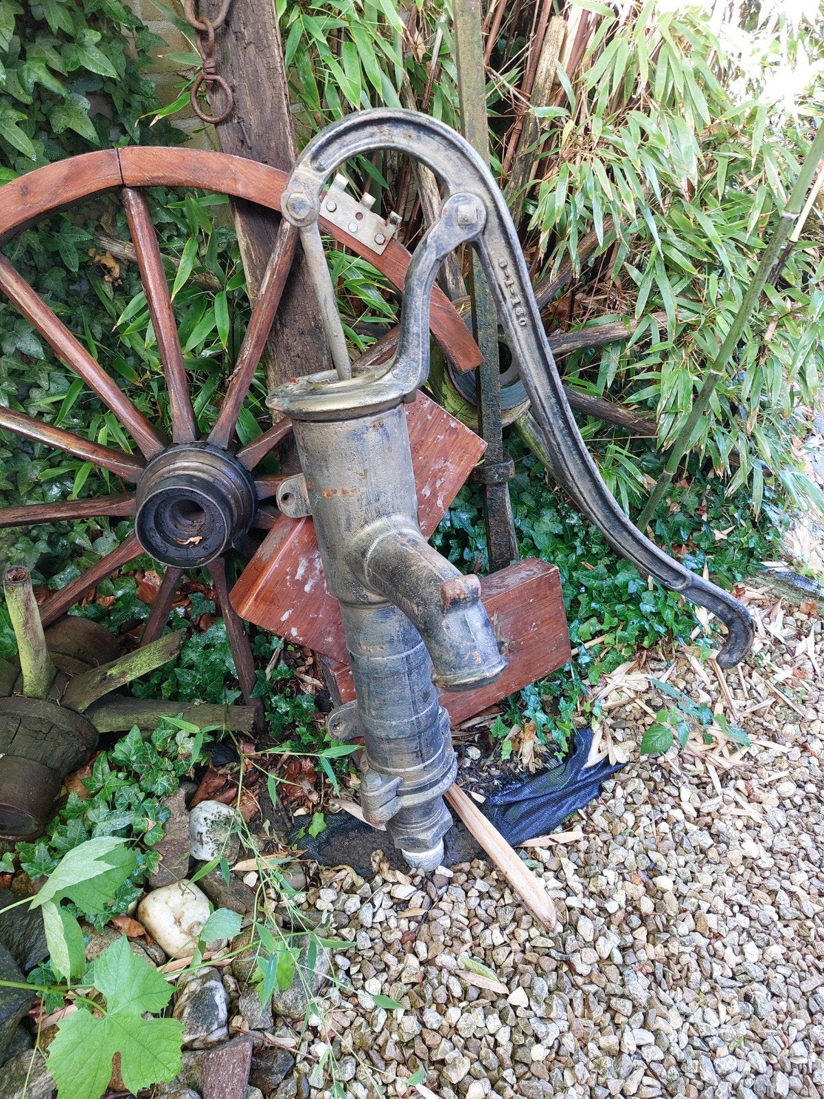 Waterpomp, Ophalen, Gebruikt, Handmatig
