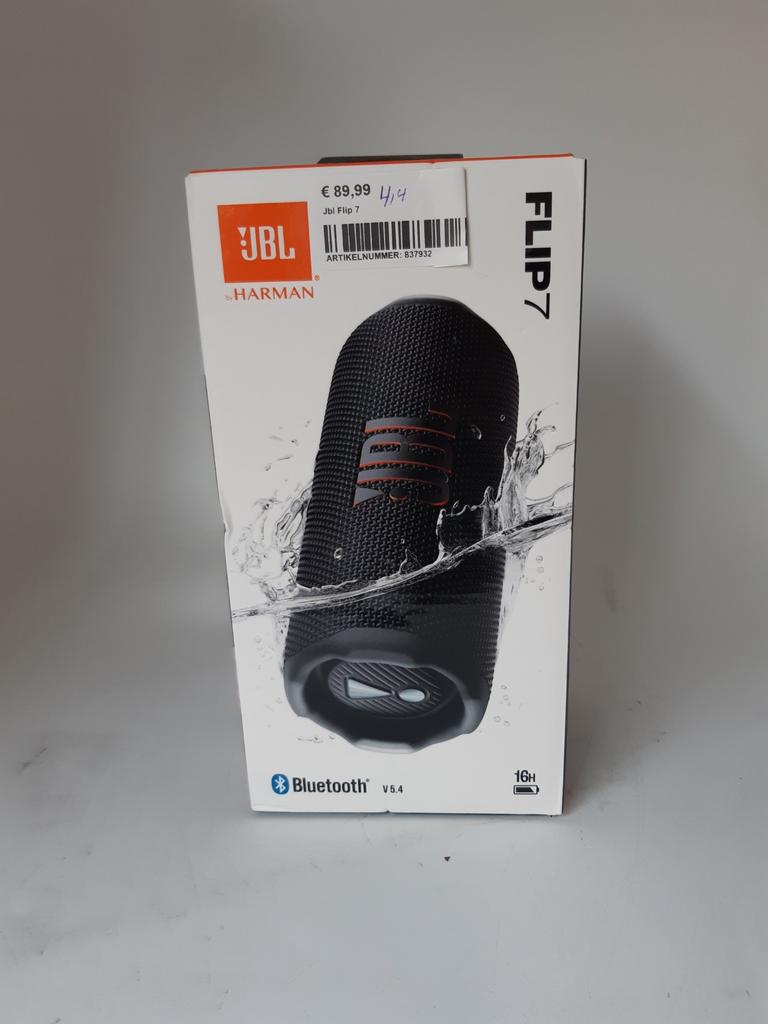 Jbl flip 7, Ophalen, Zo goed als nieuw, Minder dan 60 watt, Nvt