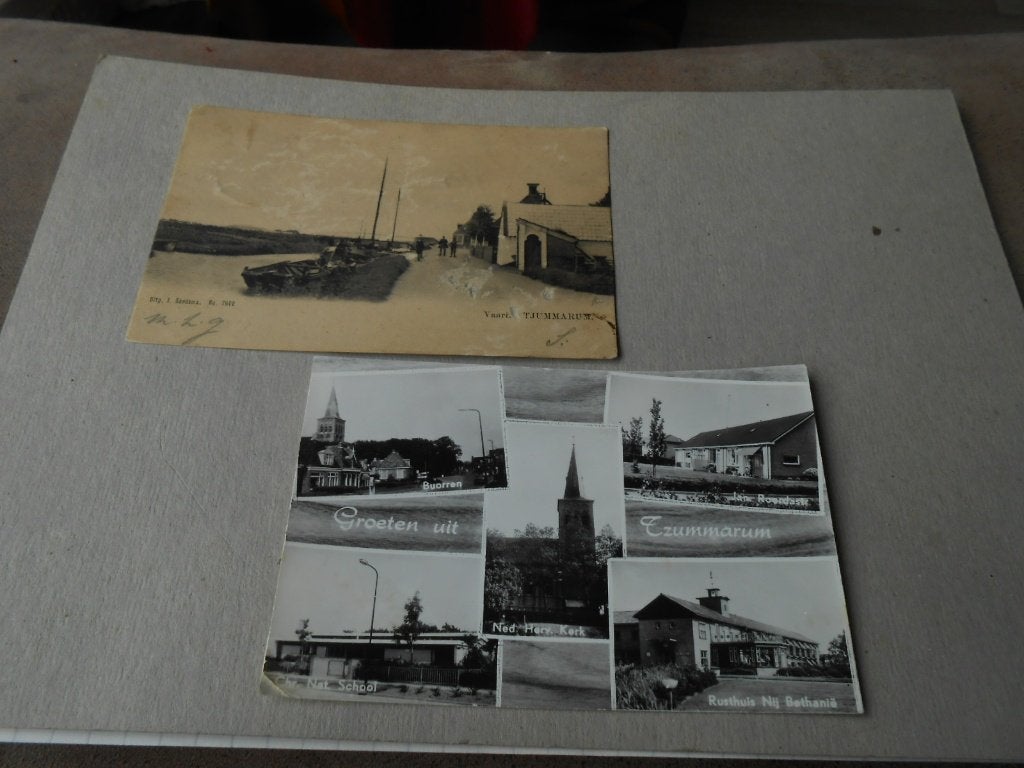 TJUMMARUM, Ophalen of Verzenden, Voor 1920, Gelopen, Friesland