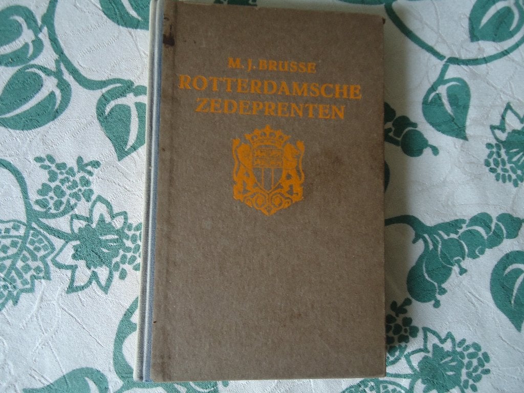 Rotterdamsche 100jr zedeprenten uit 1922 in zeer nette staat, Gelezen, M. J. Brusse, Ophalen of Verzenden, Natuurwetenschap