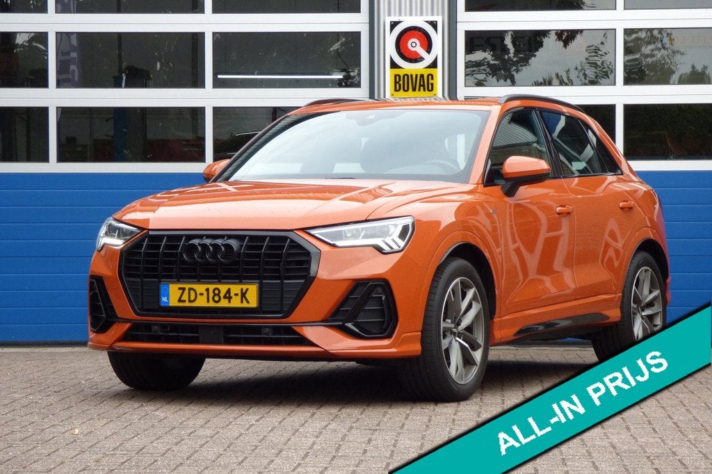 Audi Q3 35 TFSI S Line Pro Line S, Auto's, Audi, Voorwielaandrijving, 150 pk, 1435 kg, Leder en Stof