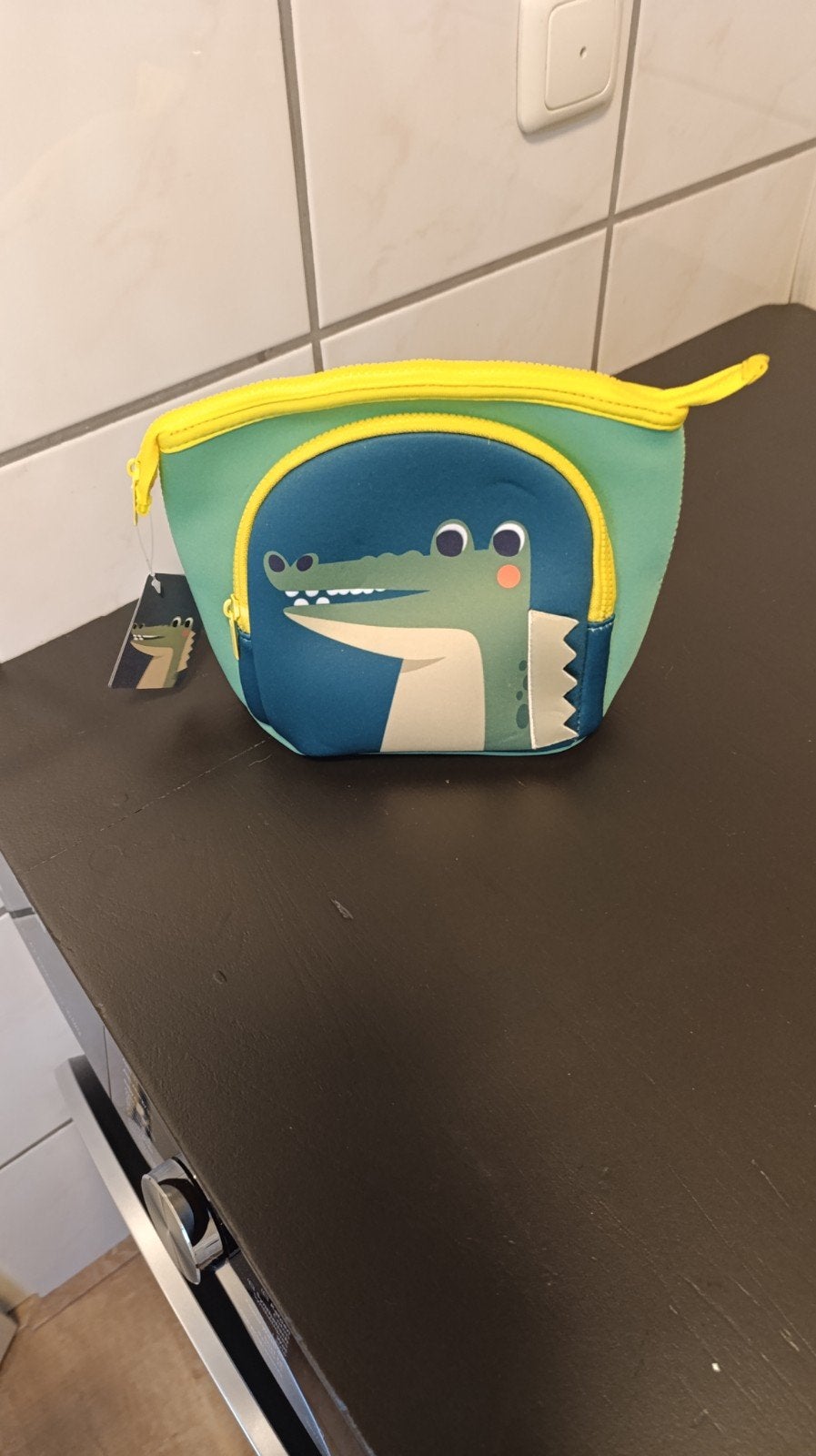 Leuke etui/toilettas met krokodil, Ophalen of Verzenden, Nieuw