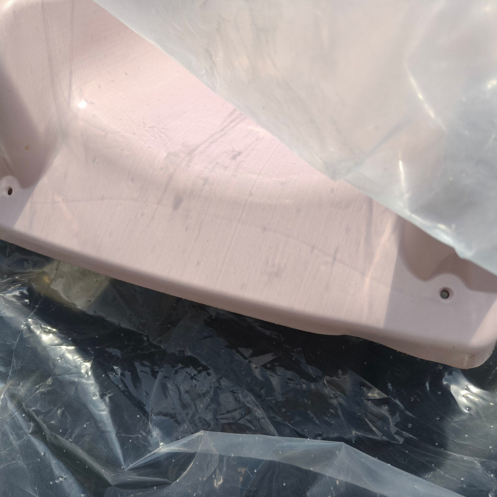 Roze aanbouw glijbaan 2.2m met water aansluiting, Ophalen, Nieuw, Glijbaan, Aanbouwonderdeel