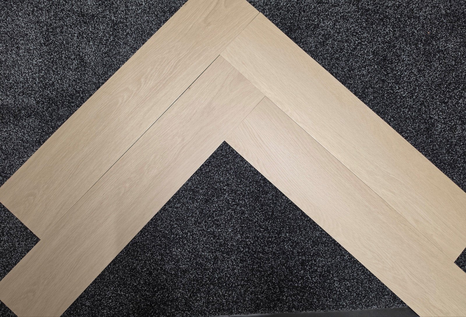 Ambiant Spigato Estino beige 1613 pvc visgraat, Ophalen, Nieuw, 75 m² of meer, Overige typen