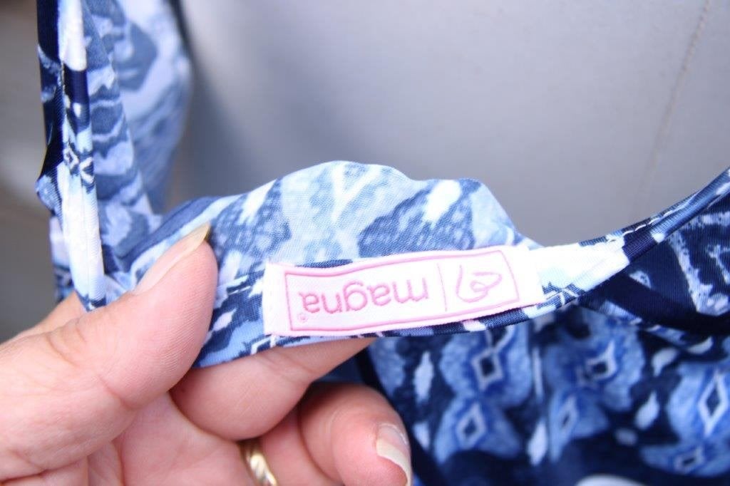 Tuniektop blauw Magna mt 48-50 a lijn Vaste prijs, Kleding | Dames, Blauw, Maat 46/48 (XL) of groter, Ophalen of Verzenden, Zonder mouw