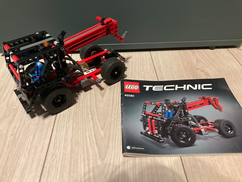 LEGO Technic 42061 Verreiker met handleiding, Ophalen of Verzenden, Zo goed als nieuw, Overige merken