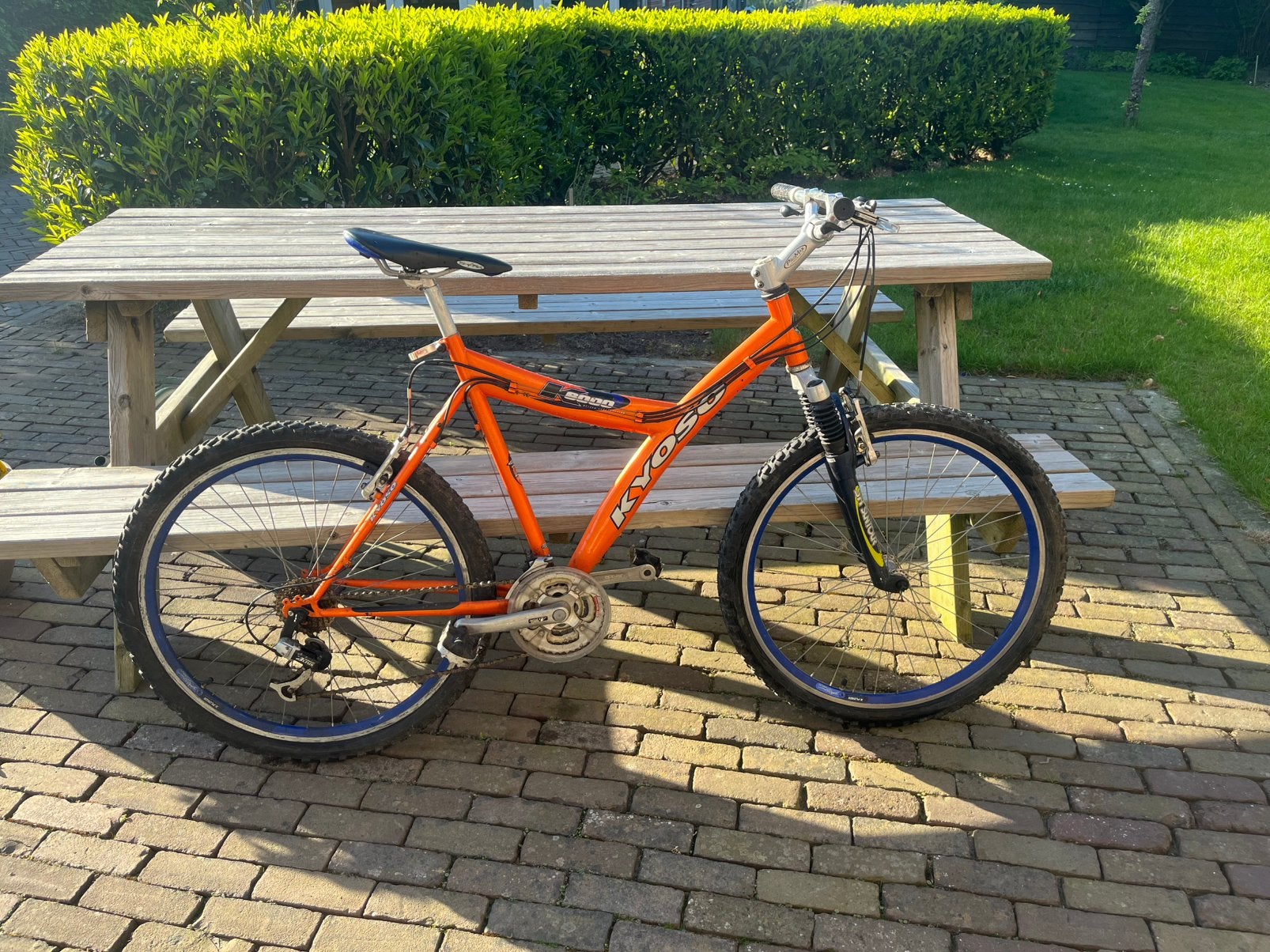 Supper nette Kyoso 26 inch mountainbike met versnellingen., Gebruikt, Ophalen, Overige merken, Heren