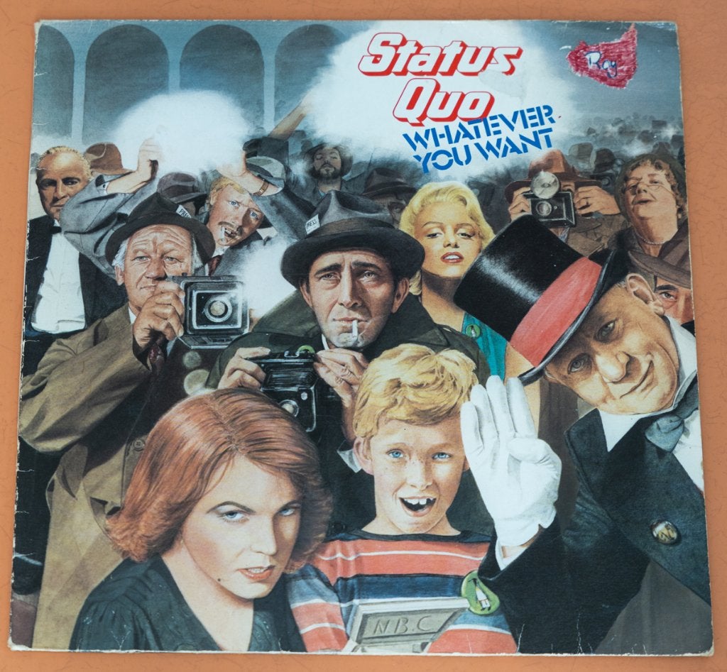Status Quo - Whatever you want (1979) LP Vinyl, Cd's en Dvd's, Vinyl | Rock, LP, Gebruikt, Ophalen of Verzenden, 12 inch
