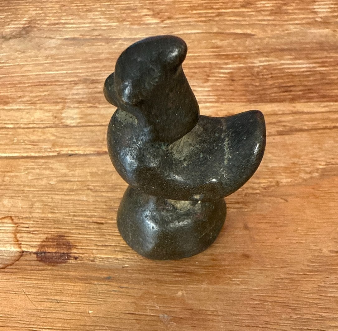 Antiek Birmees bronzen opiumgewicht,  19e eeuw., Antiek en Kunst, Antiek | Koper en Brons, Brons, Ophalen of Verzenden
