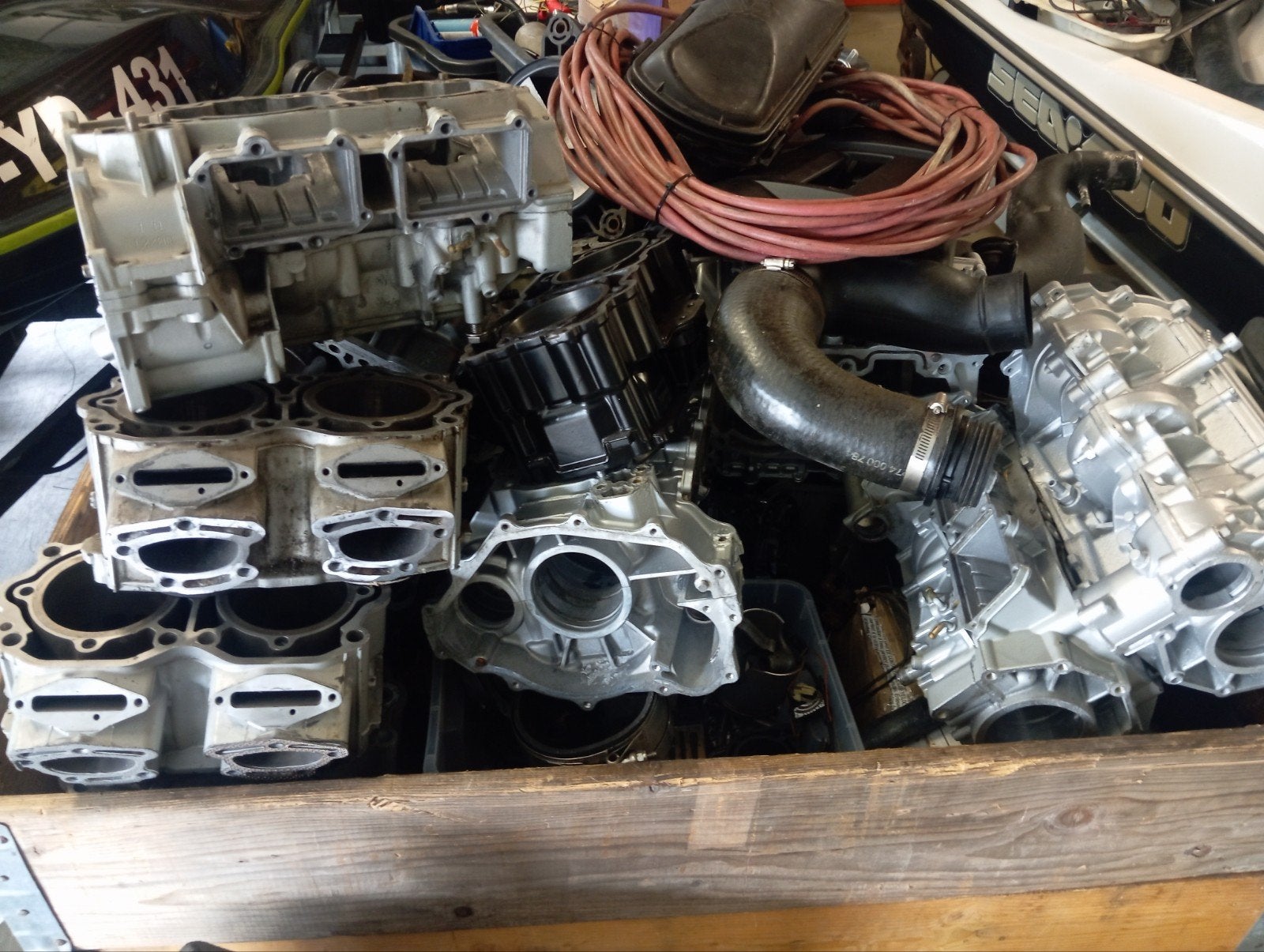 Partij seadoo 947 951 motor delen., Ophalen, Nieuw