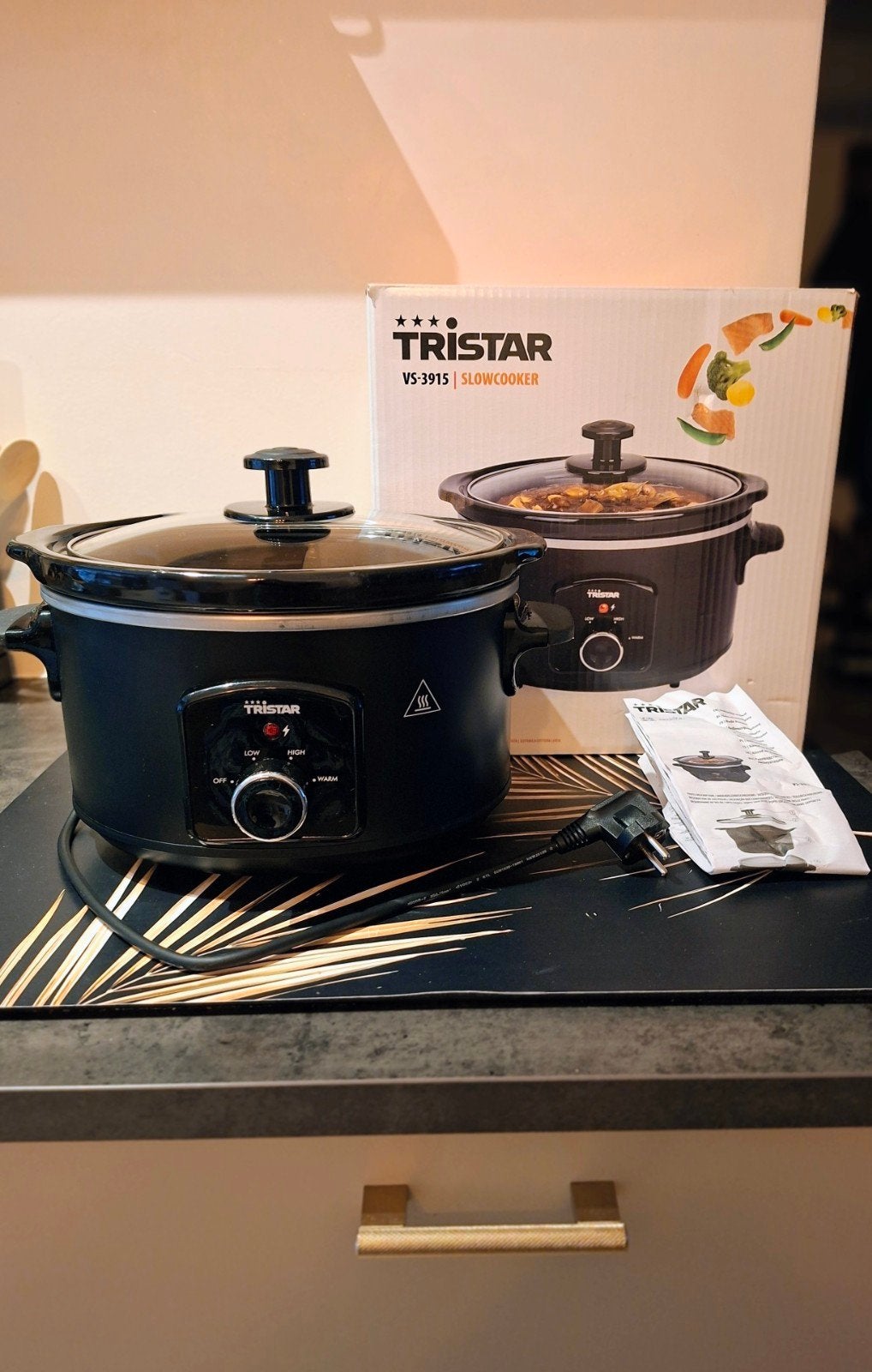 Tristar VS-3915 Slowcooker - Nieuwstaat, doos geopend, Ophalen of Verzenden, Zo goed als nieuw