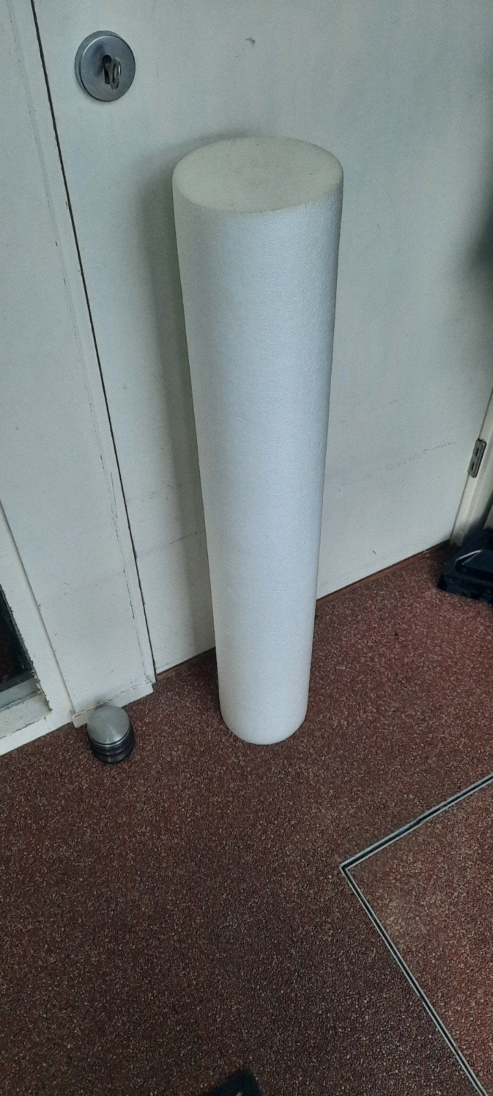 Stevige witte Bolster - Ideaal voor yoga of fitness, Ophalen