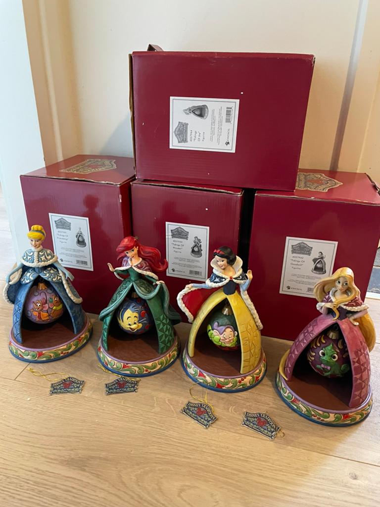 Jim shore Disney traditions kerstmis prinsessen tidings, Verzamelen, Disney, Ophalen of Verzenden, Sneeuwwitje of Doornroosje