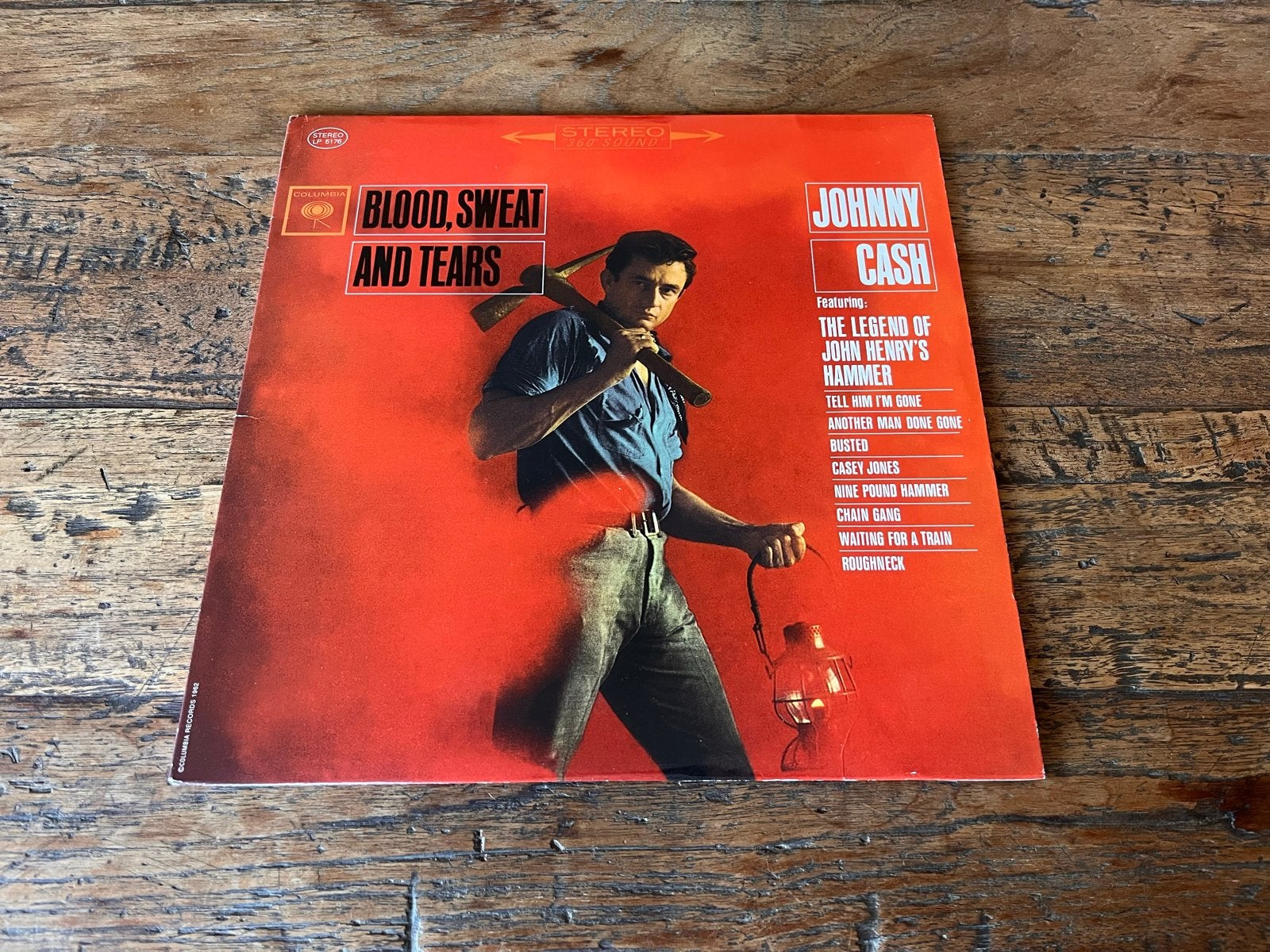Johnny Cash - Blood, Sweat And Tears LP, LP, Gebruikt, Pop, Ophalen of Verzenden