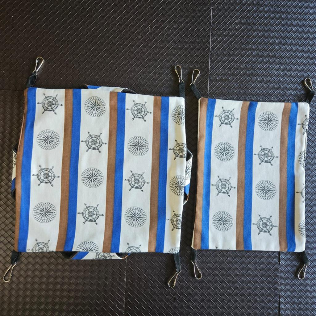 Set hangmatten voor kleine huisdieren - handgemaakt., Ophalen of Verzenden, Nieuw, Wit