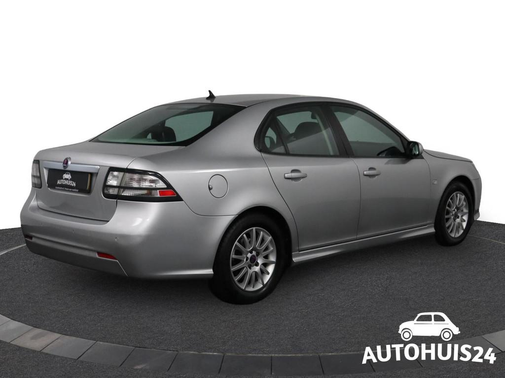 Saab 9-3 Sport Sedan 1.8t Linear MY2011 AUT|1-EIG|LEDER|XENO, Auto's, Saab, 1998 cc, Gebruikt, Zwart, 4 cilinders