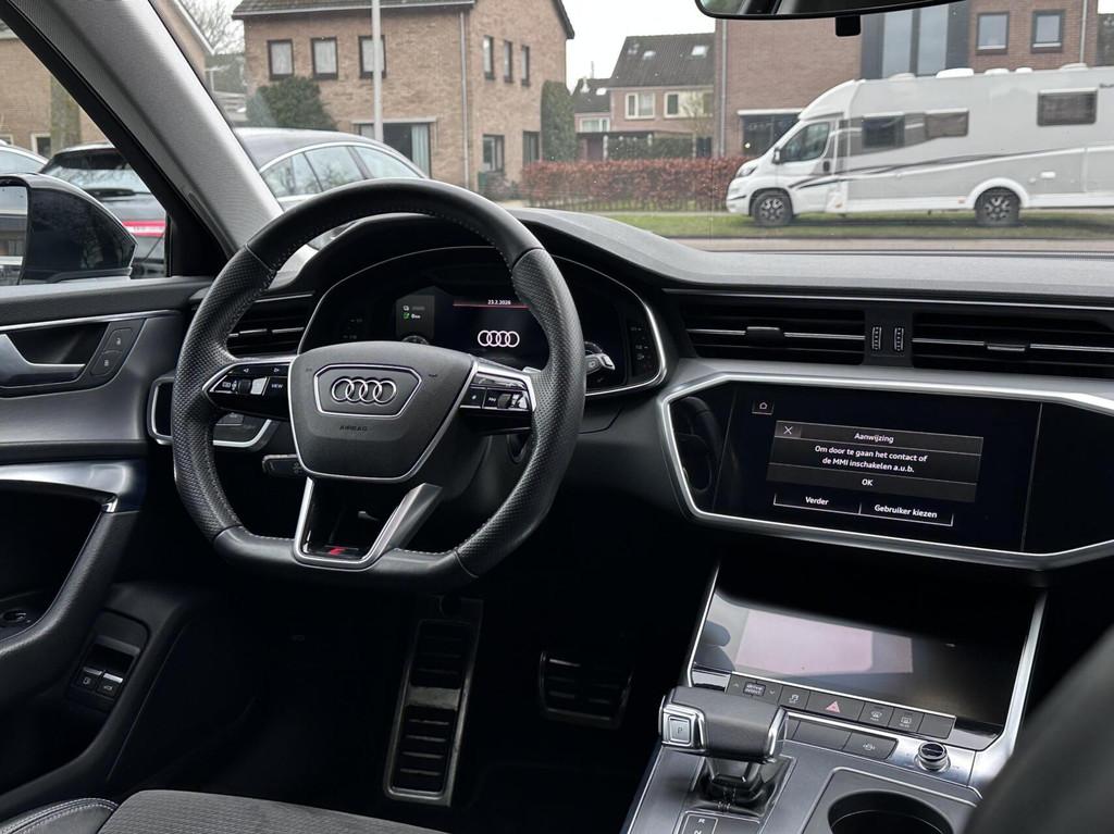 Audi A6 Avant 55 TFSI e quattro S-Line Led, Climat, Pdc, LM., Auto's, Audi, Automaat, Gebruikt, Euro 6, 4 cilinders