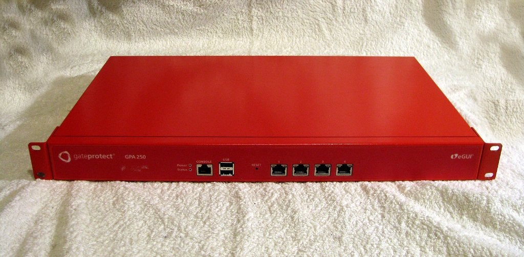 Gateprotect GPA 250 Intel gigabit network appliance, Ophalen, Gebruikt, Router