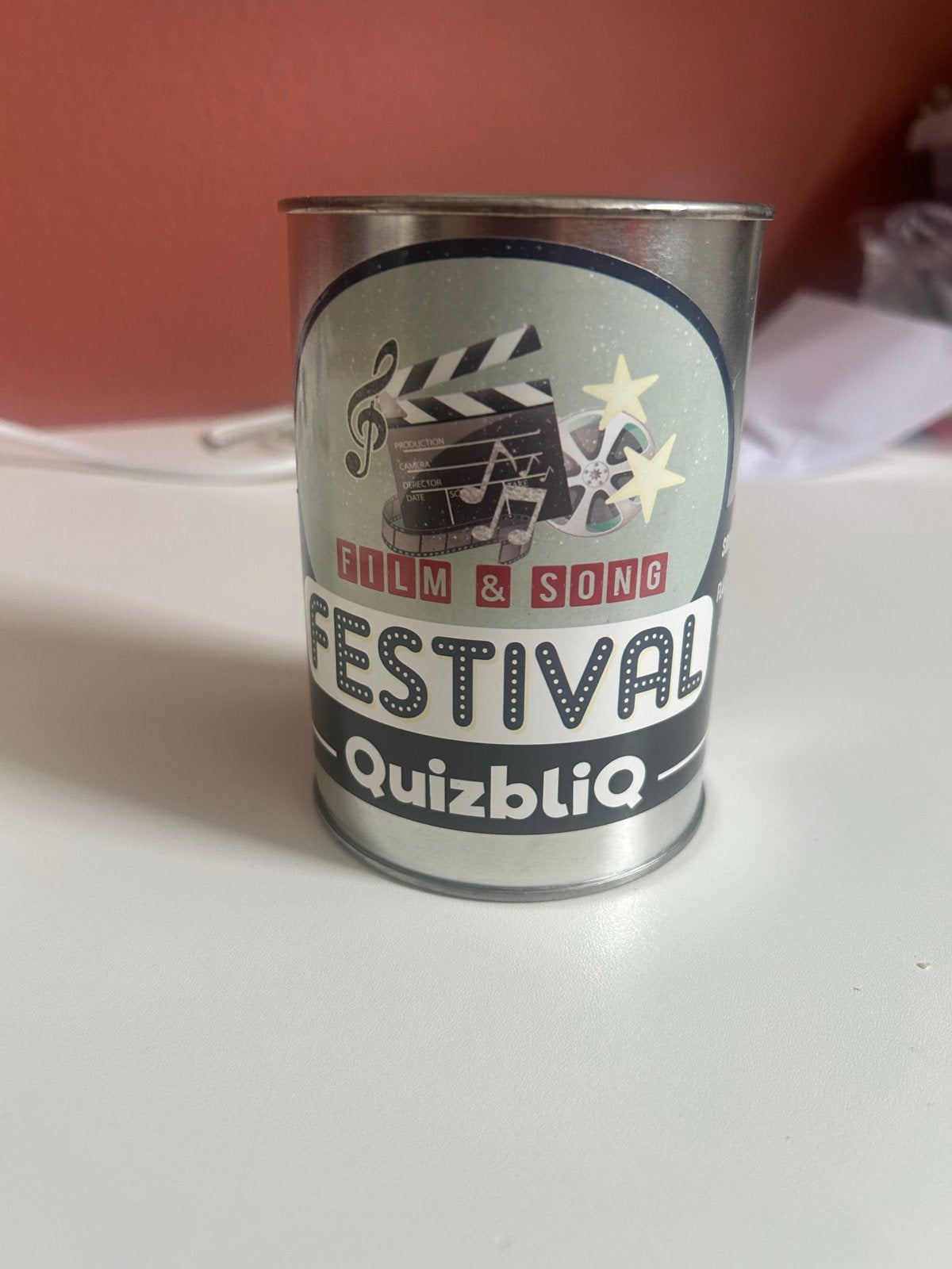 Film & Song Festival Quizblik, Vijf spelers of meer, Ophalen of Verzenden, Nieuw