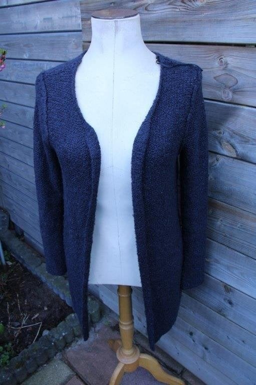 Vest donkerblauw Monari mt 38 Vaste prijs, Maat 38/40 (M), Ophalen of Verzenden, Zo goed als nieuw, Blauw