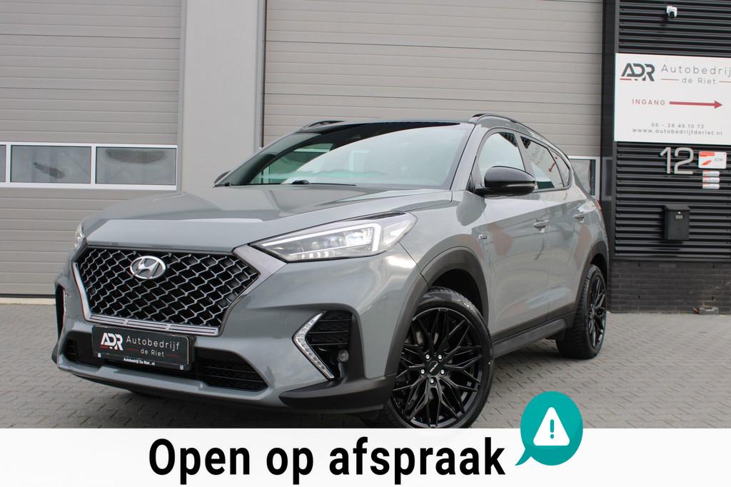 Hyundai Tucson 1.6 T-GDI 4WD N-Line / 19'' / alcantara / Led, Automaat, Gebruikt, 4 cilinders, Origineel Nederlands