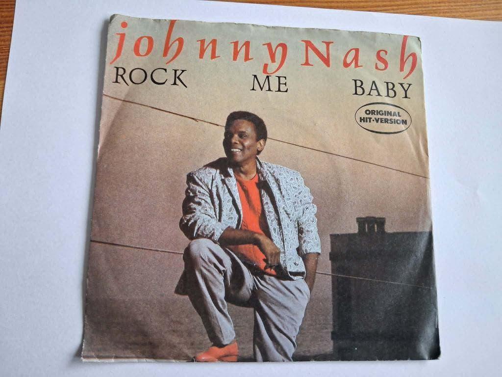 Johnny Nash - Rock Me Baby, Originele persing, Ophalen of Verzenden, Gebruikt, R&B en Soul