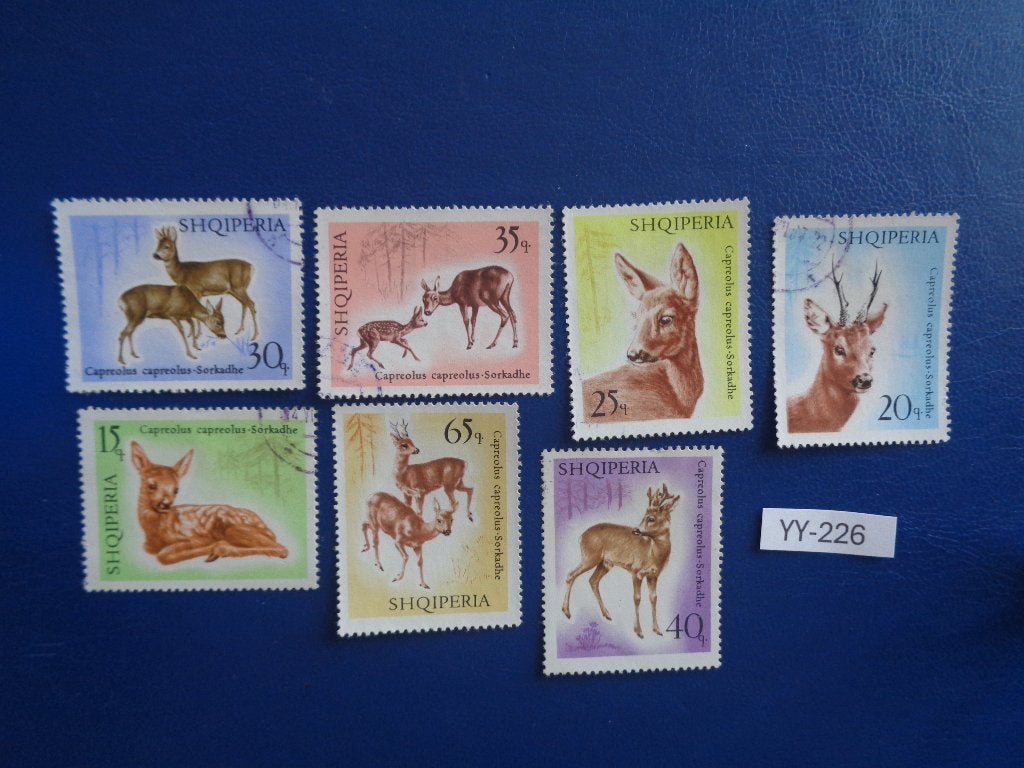 albanie - reeen 1967 (yy-226), Ophalen of Verzenden, Overige landen, Gestempeld