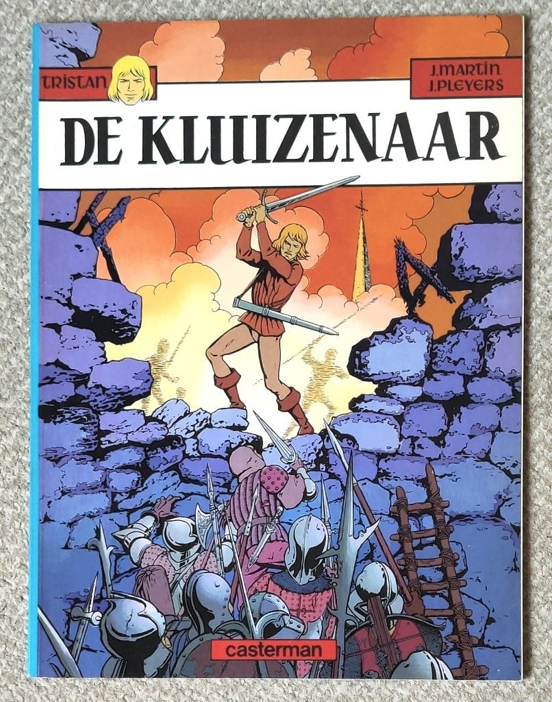 Tristan stripalbum De Kluizenaar  Uitgeverij Casterman, Eén stripboek, Ophalen of Verzenden, Zo goed als nieuw