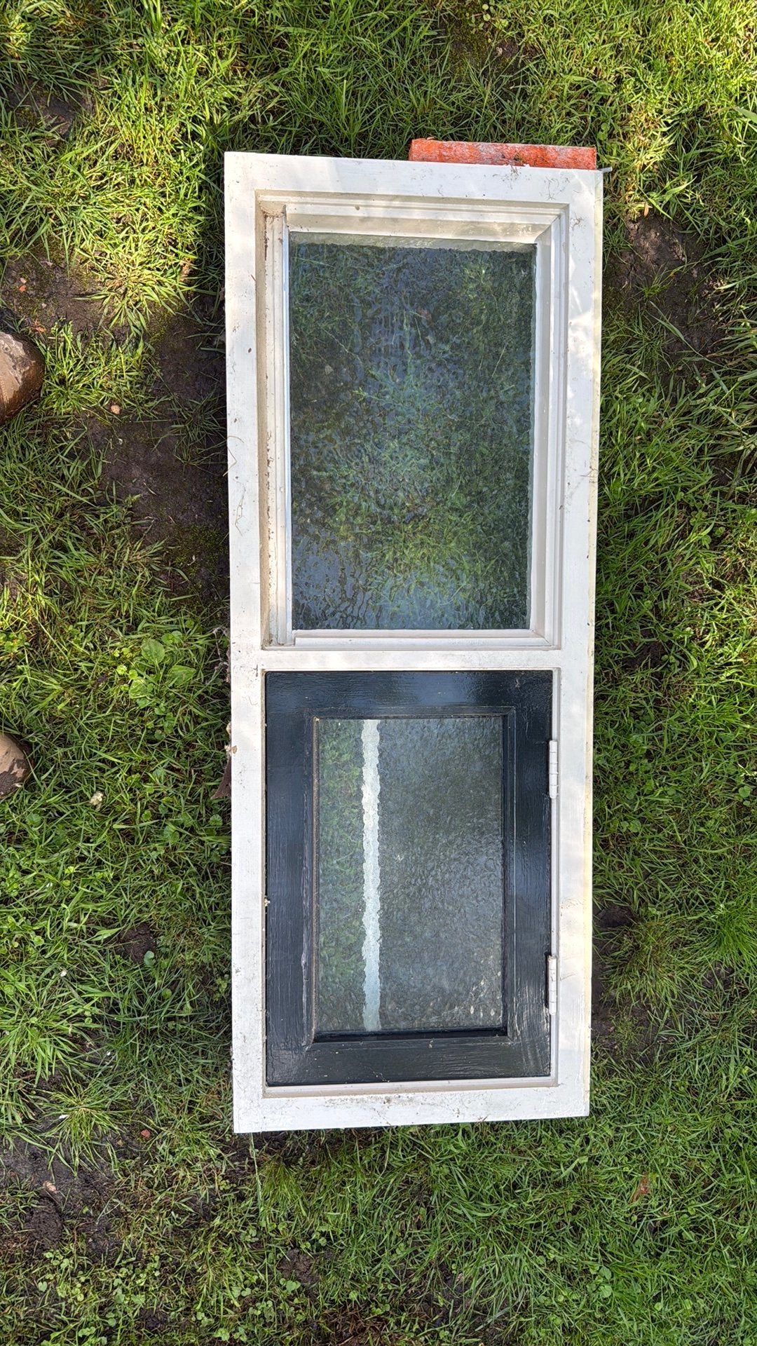 Hard houten kozijn 50cmx130cm, Doe-het-zelf en Verbouw, Glas en Ramen, Ophalen, Gevelraam of Ruit