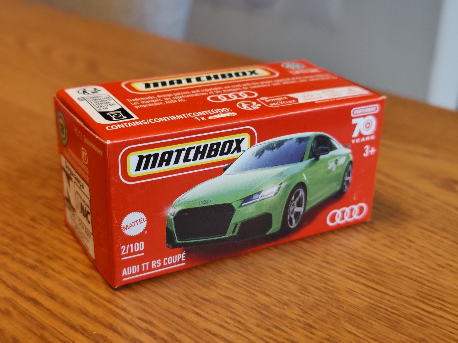 Matchbox Audi TT RS Coupe, Ophalen of Verzenden, Auto