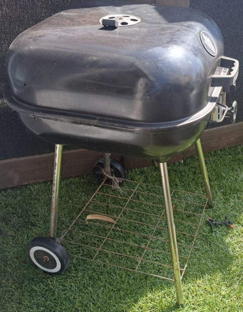 Barbecue met afdekhoes en accessoires, Ophalen, Gebruikt, Onbekend, Met accessoires