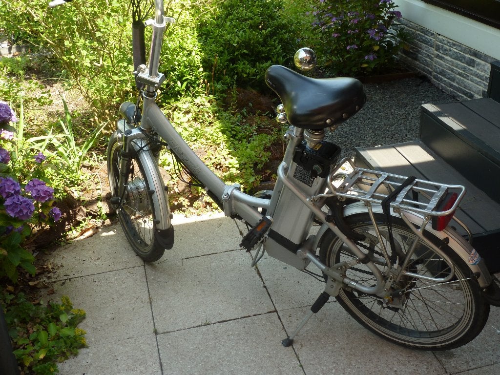 Opvouwbare elektrische fiets, 20 inch of meer, Gebruikt, Versnellingen, Totaal opvouwbaar