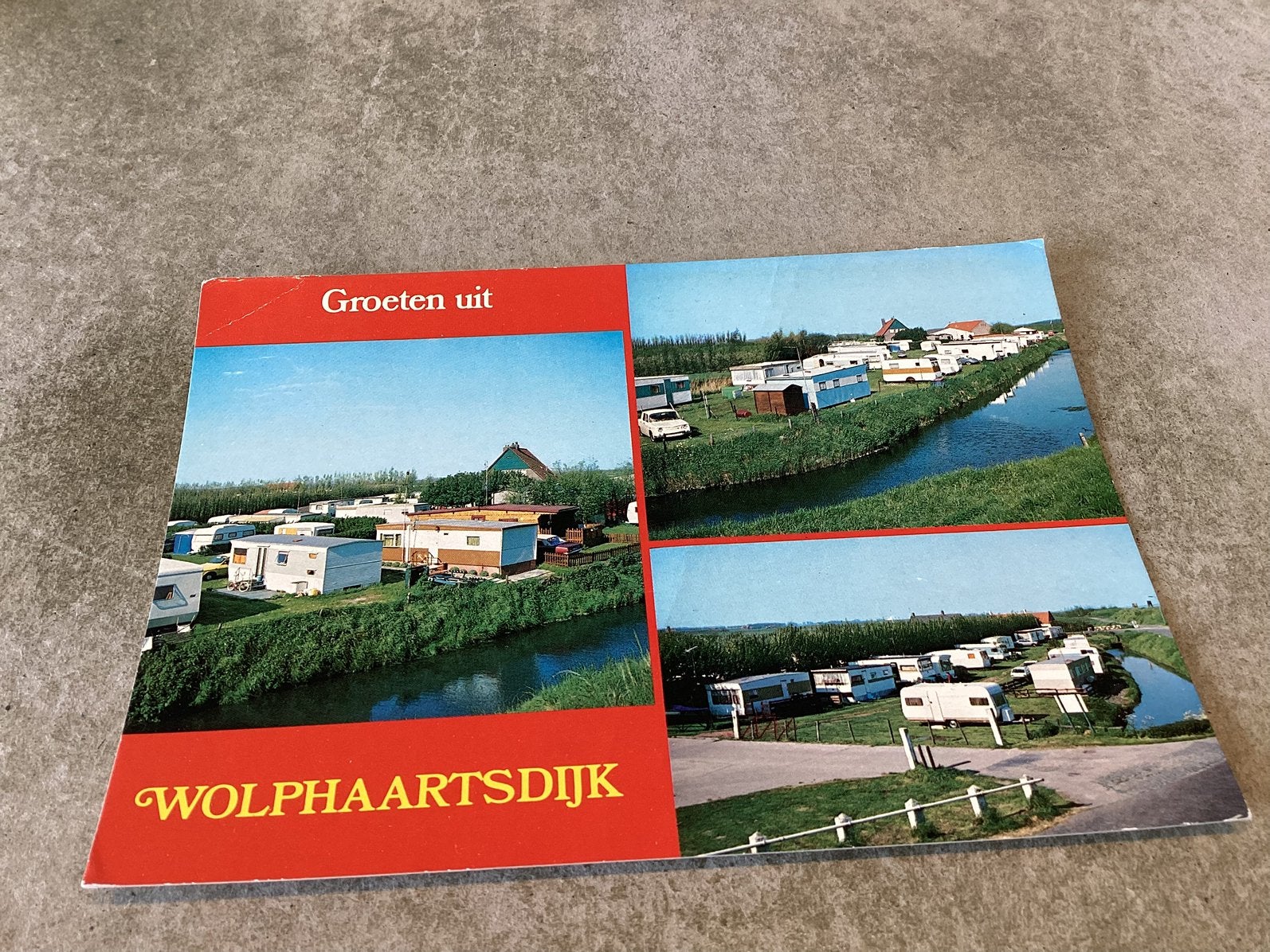 Wolphaartsdijk.      Camping, Ophalen of Verzenden, 1960 tot 1980