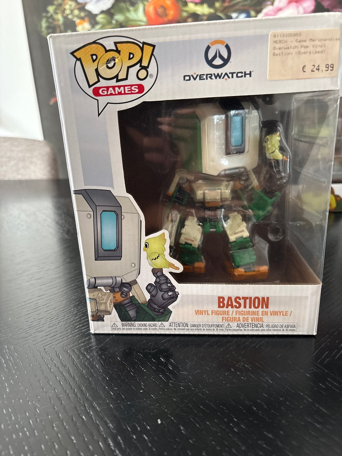 Funko Pop! Overwatch Bastion Vinyl Figuur, Ophalen, Zo goed als nieuw