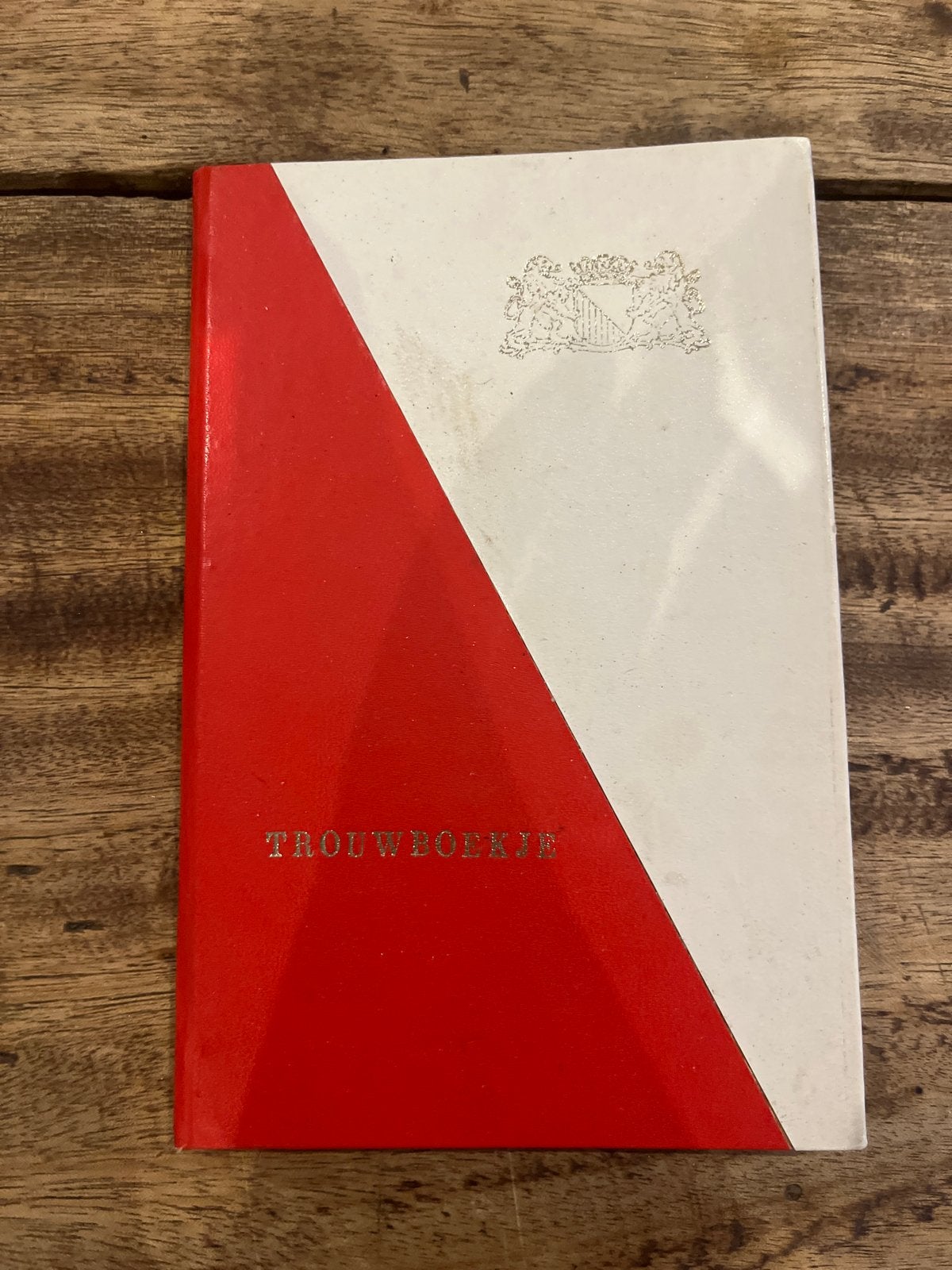 Trouwboekje 1967 Utrecht - Vintage Huwelijksdocument, Ophalen of Verzenden, Gelezen