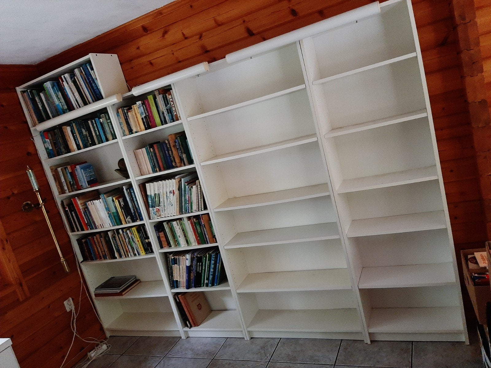 Ikea boekenkast bureau, Ophalen, Gebruikt, 200 cm of meer, 50 tot 100 cm