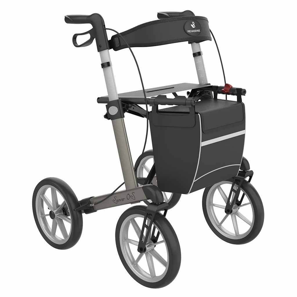 Rollator Server Os grote softwielen lichtgewicht NIEUW, Ophalen of Verzenden, Opvouwbaar, Nieuw