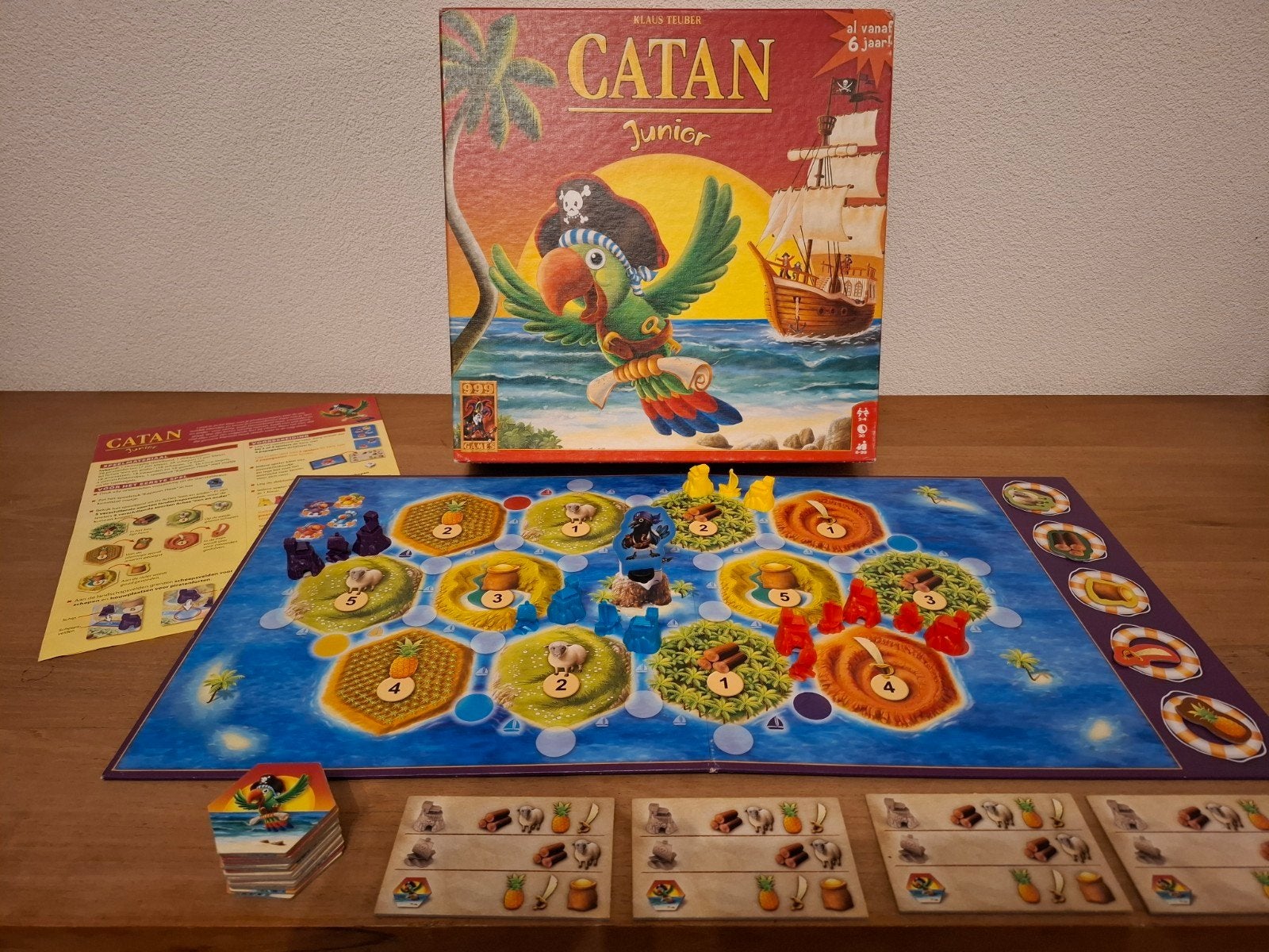 Catan Junior Bordspel, Een of twee spelers, Ophalen of Verzenden, Zo goed als nieuw, 999 Games