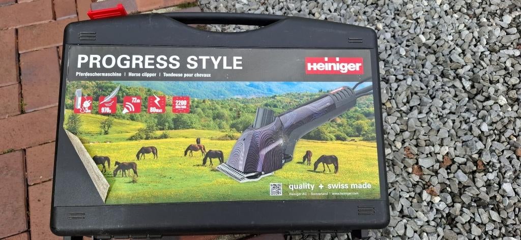Scheermachine Paarden Heiniger progress, Ophalen of Verzenden, Zo goed als nieuw